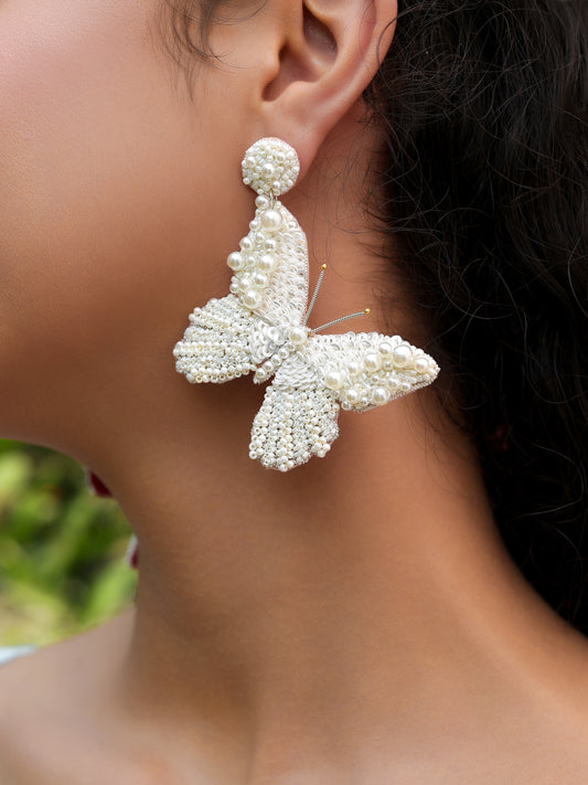 Moon Wing Butterfly Earrings