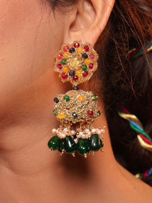 Noorani Jhumki Earrings