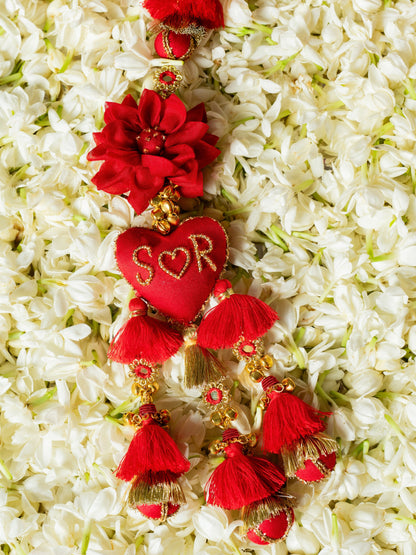Sindoor Custom Initials Only Latkan (Single Hand)