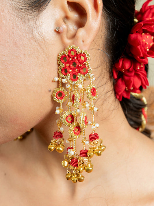 Sindoor Earrings