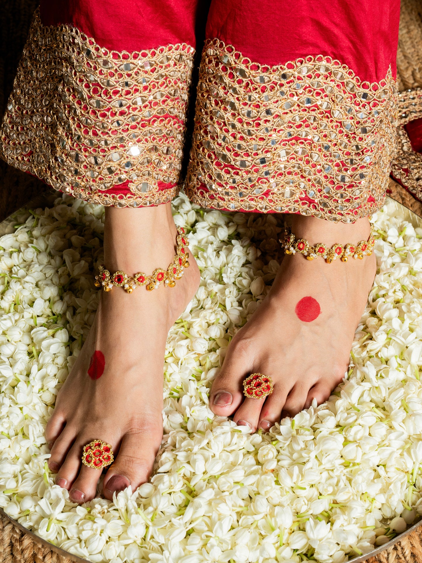 Sindoor Toe Ring