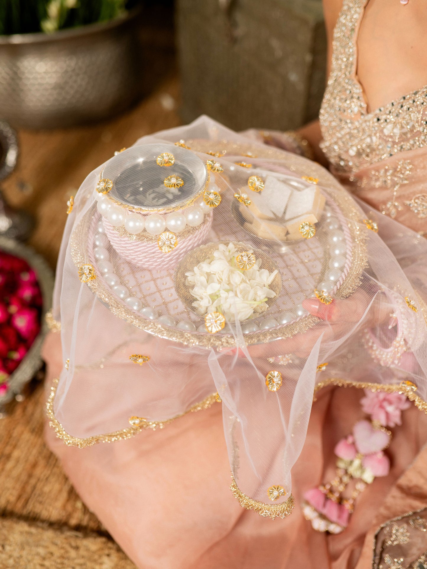 Chand Karwa Chauth Thali