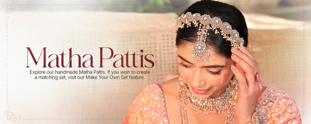 Elegant Matha Pattis Collection | Handmade Indian Accessories – TONOTO