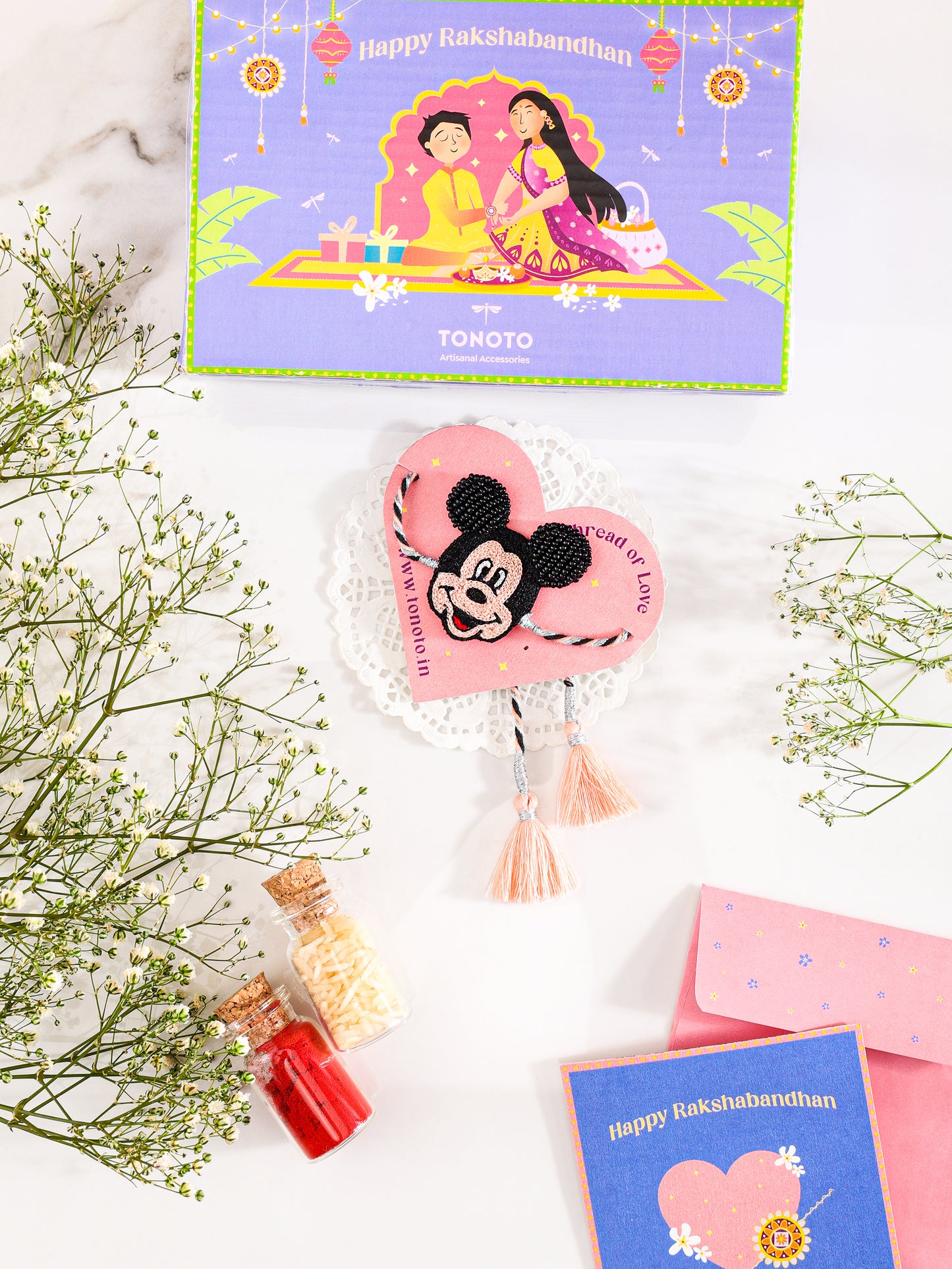 Bulk Mouse Kids Rakhi