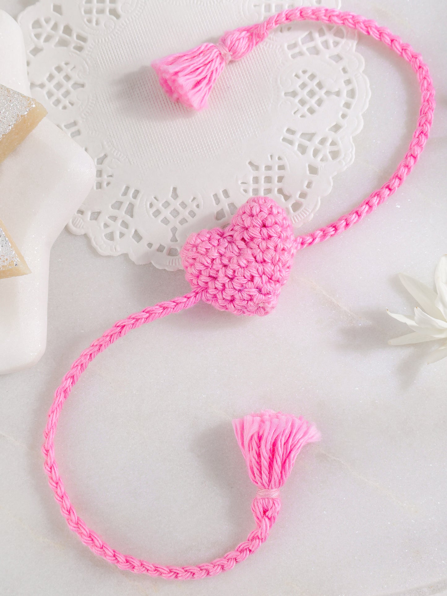 Bulk Heart Baby Rakhi - Pink