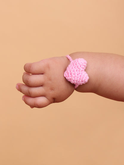 Bulk Heart Baby Rakhi - Pink