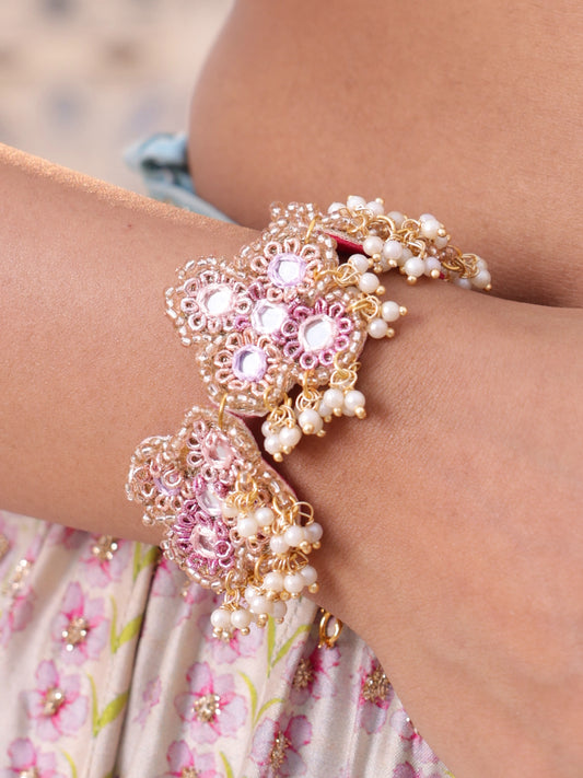 Ishq Lilac Pair of Bracelets