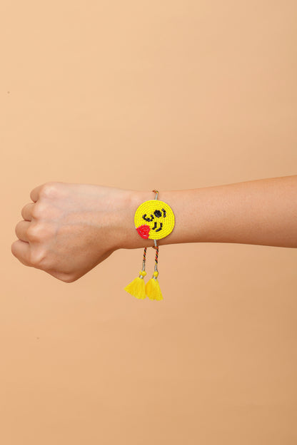Kissing Emoji Kids Rakhi