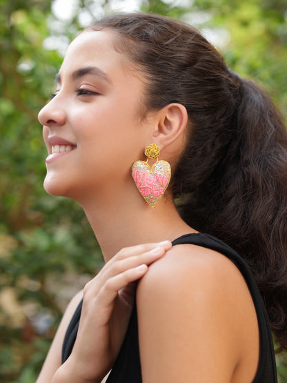Mom To Be Earrings - Gold