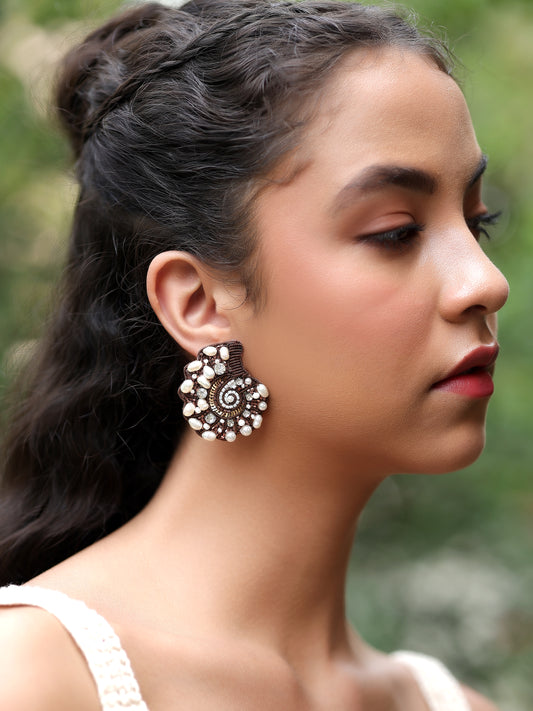 Moonshell Earrings