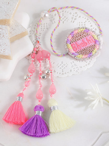 Bhabhi Pastel Lumba Rakhi