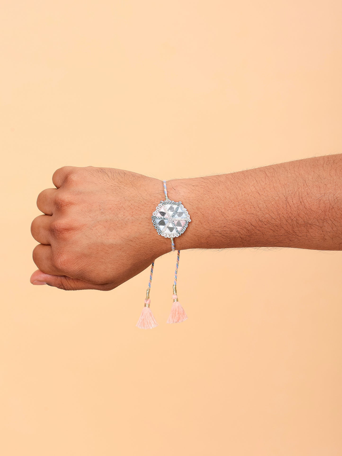 Pastel Mirror Brother Rakhi