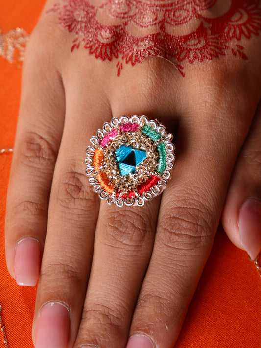 Phulkari Ring