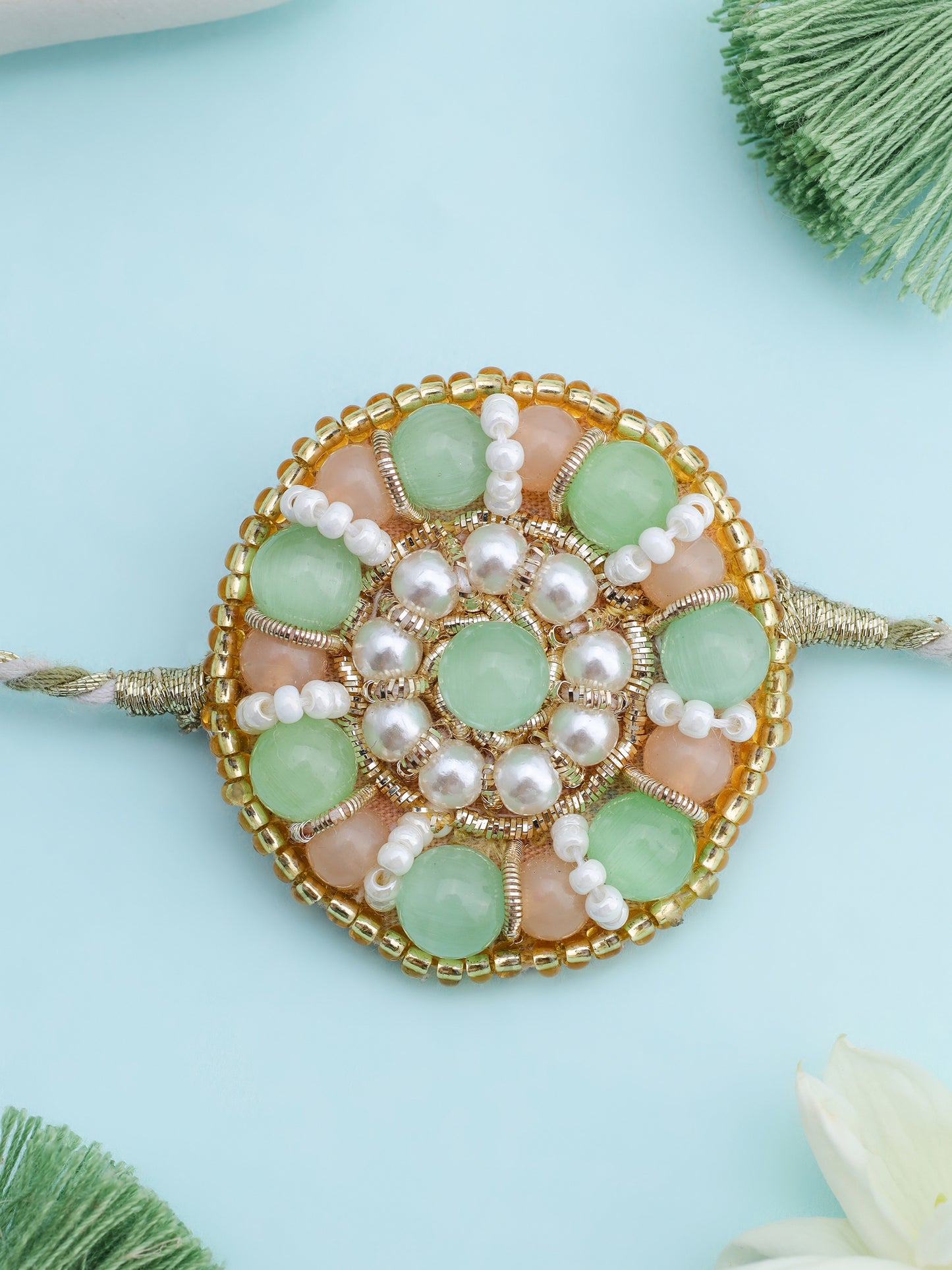 Semi-Precious Stone Brother Rakhi