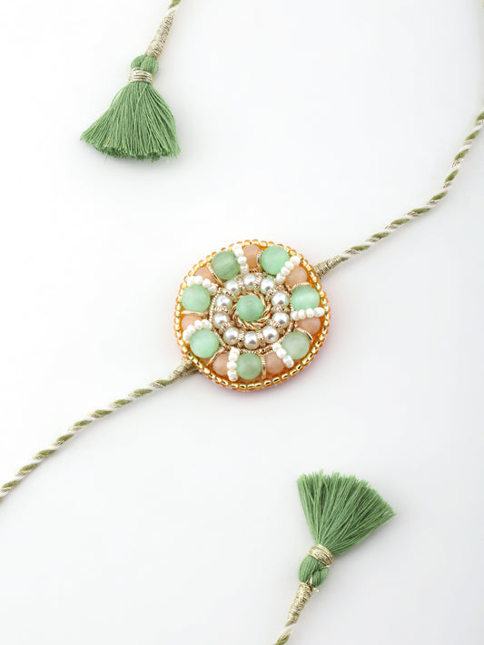 Semi-Precious Stone Brother Rakhi