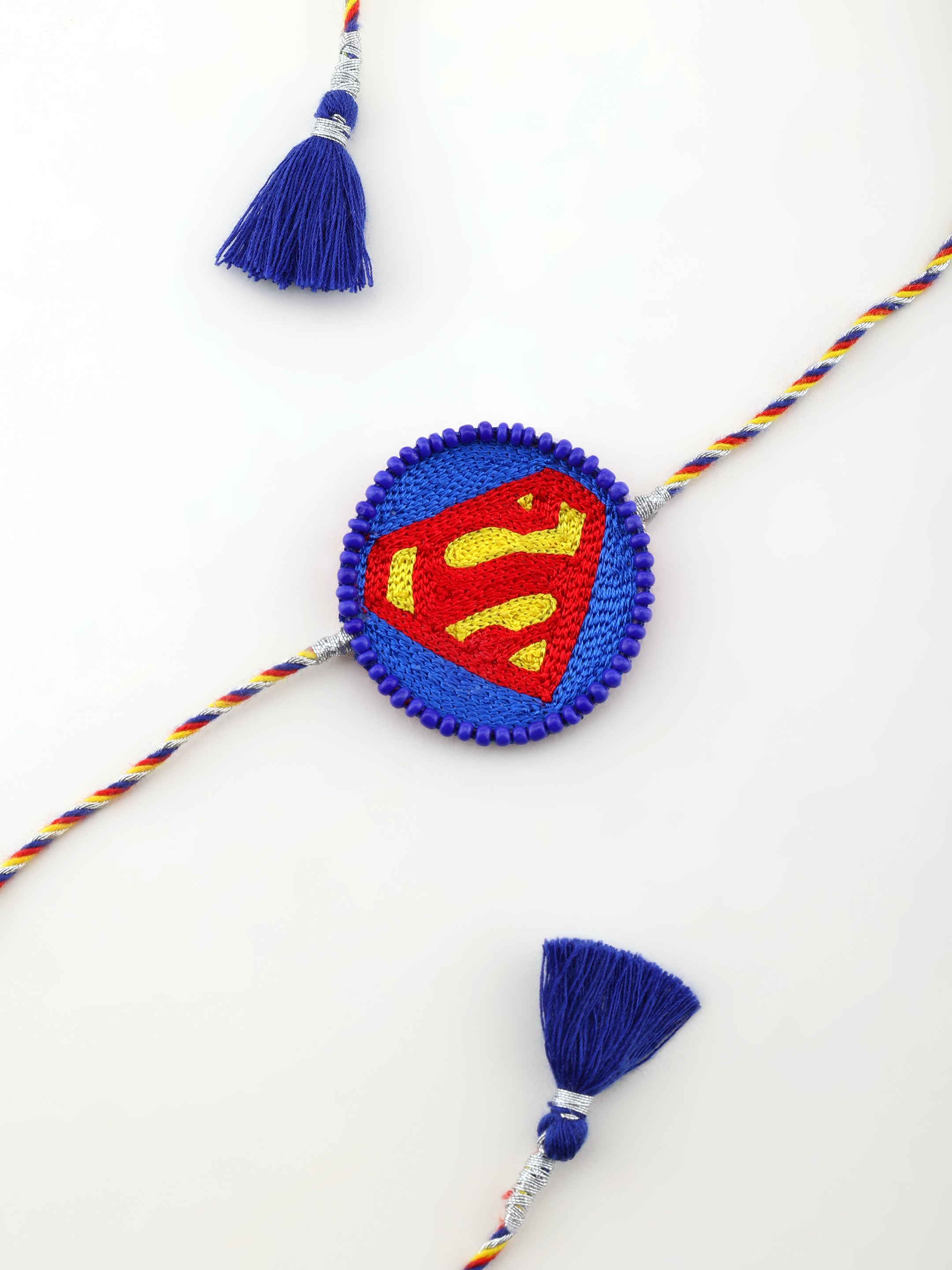 Buy Superhero Rakhi - Red & Blue | Handmade Designer Rakhis – TONOTO