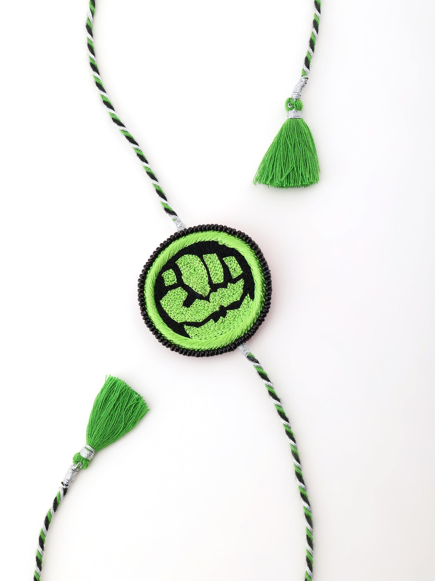 Superhero Rakhi - Green & Black