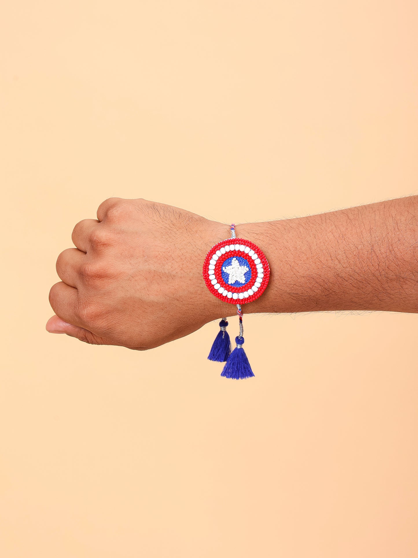 Superhero Rakhi - Red & White
