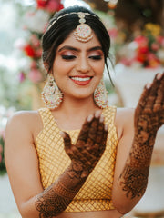 Matha patti with earrings sale
