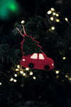 At Xmas, all roads lead home Christmas Tree Hanging / Brooch - Tonoto (6128503455915)