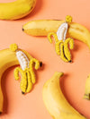 Banana Beaded Earrings - Tonoto.in (6728424423595)