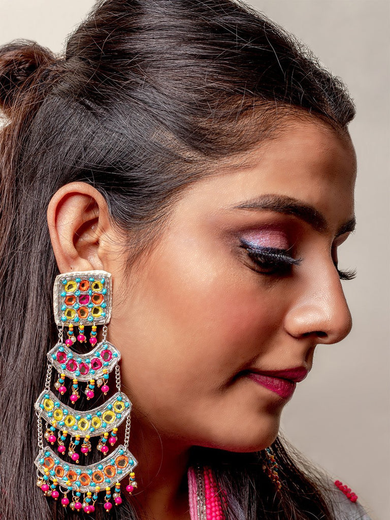 JHILMIL FESTIVE EARRINGS - Tonoto.in (6048254918827)