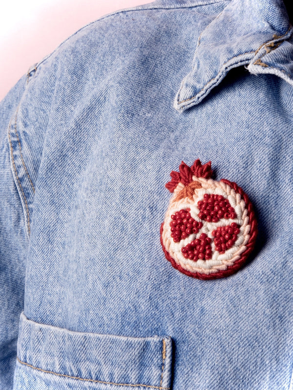 Pomegranate Brooch - Tonoto.in (6752070992043)