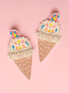 Vanilla Scoop Earrings - Tonoto.in (6792147632299)